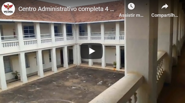 Centro Administrativo de Viçosa completa 4 anos