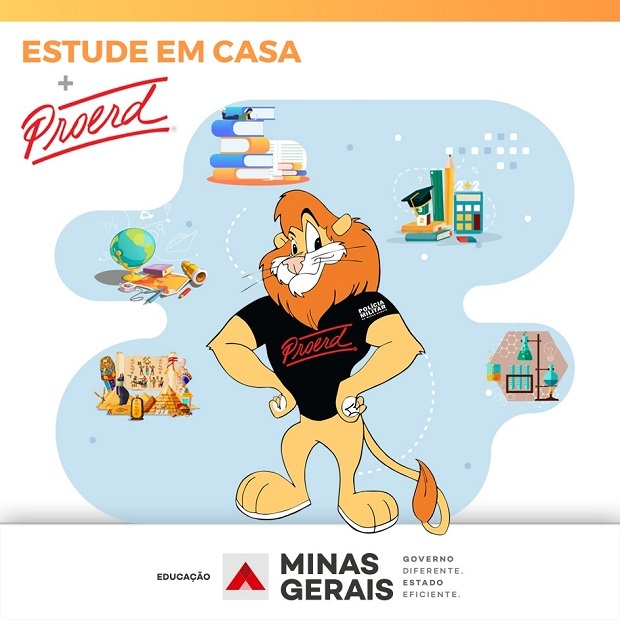 Videoaulas do “Proerd em casa” estão disponíveis para todos os alunos da rede estadual de ensino