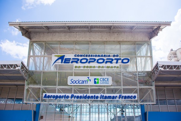Aeroporto Presidente Itamar Franco vai voltar a ter voos da Azul entre Juiz de Fora e Campinas a partir de agosto
