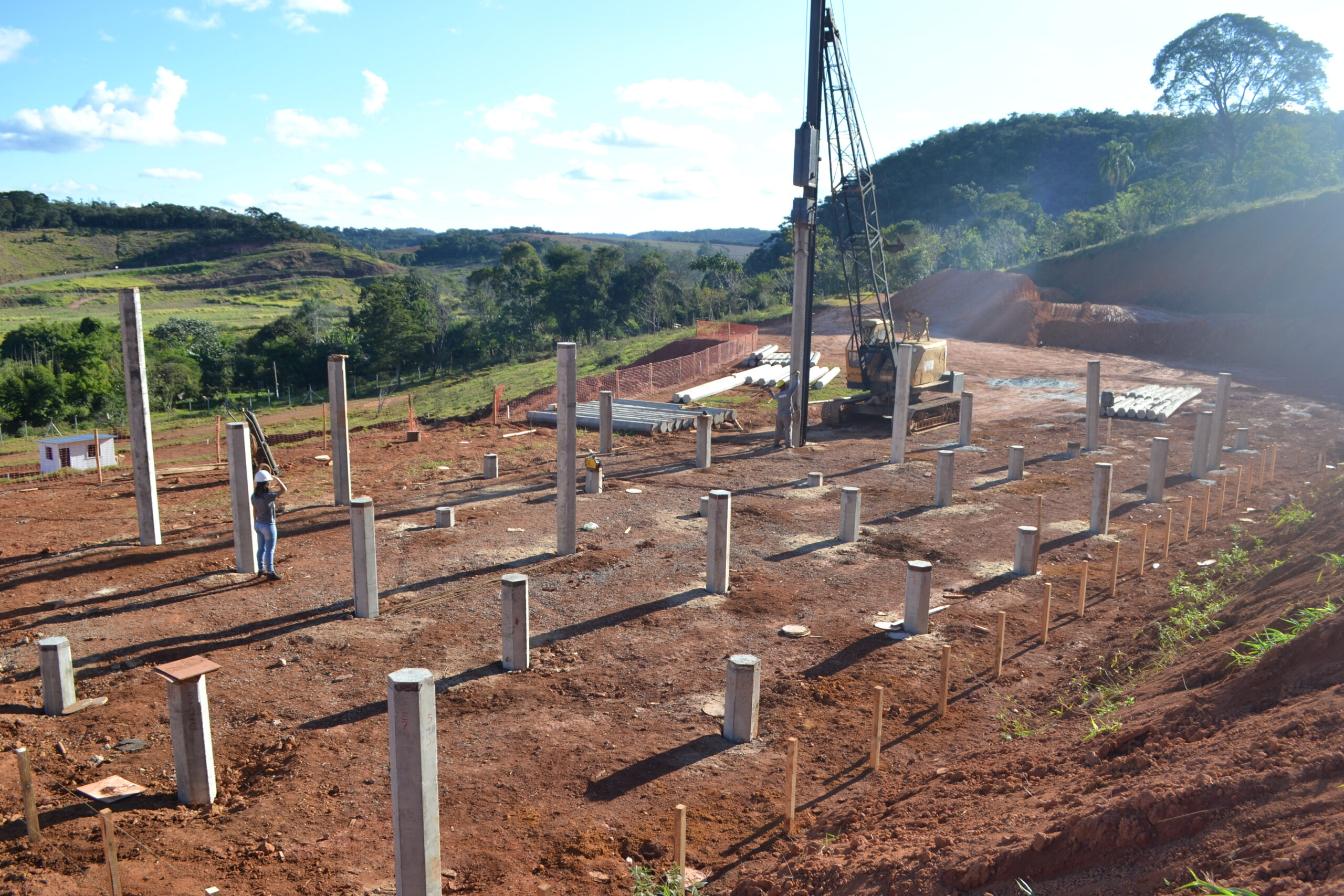 ETE-Viçosa cumpre todas as etapas da segunda medição do cronograma das obras