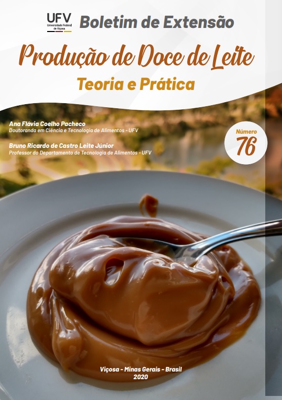 PEC-UFV disponibiliza boletim de extensão sobre produção de doce de leite para download gratuito