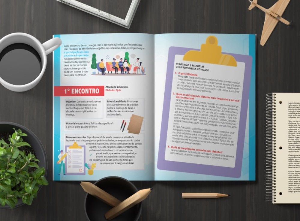 Estudo clínico da UFV resulta na elaboração de materiais educativos para diabéticos