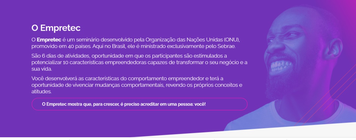 Sebrae abre turma do Empretec em Viçosa