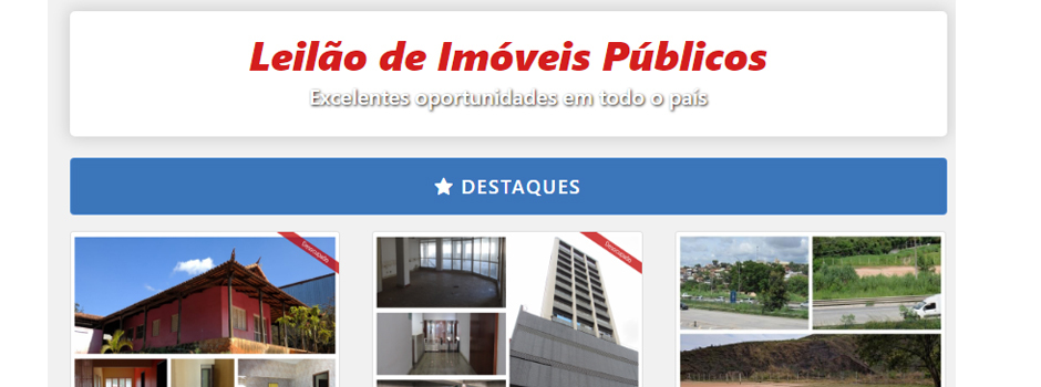 Estado lança edital para venda de imóveis