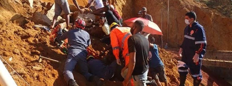 Bombeiros alertam para sinais de desabamento no período chuvoso