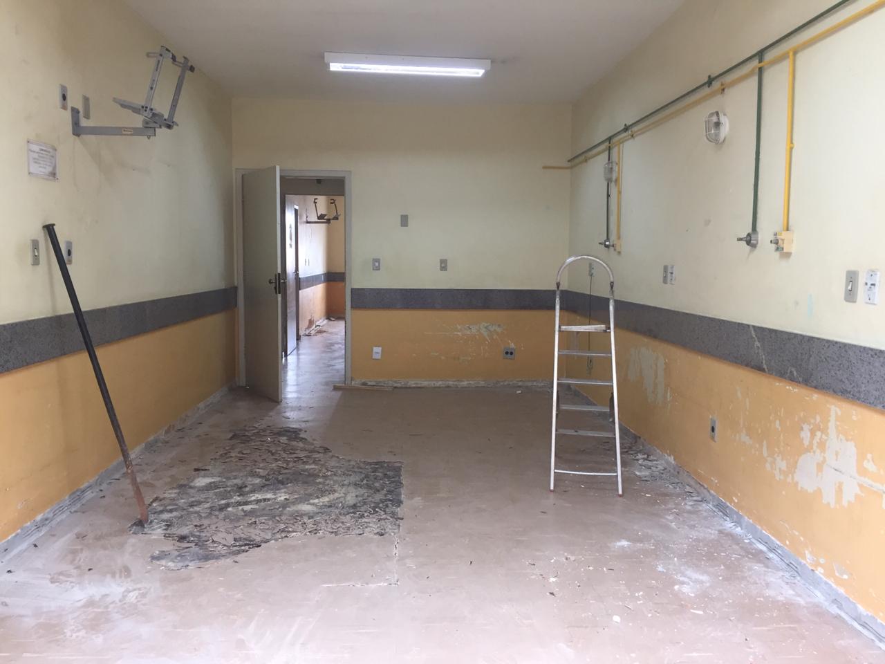 Projeto Salve Vidas realiza reforma da ALA C do Hospital São João Batista