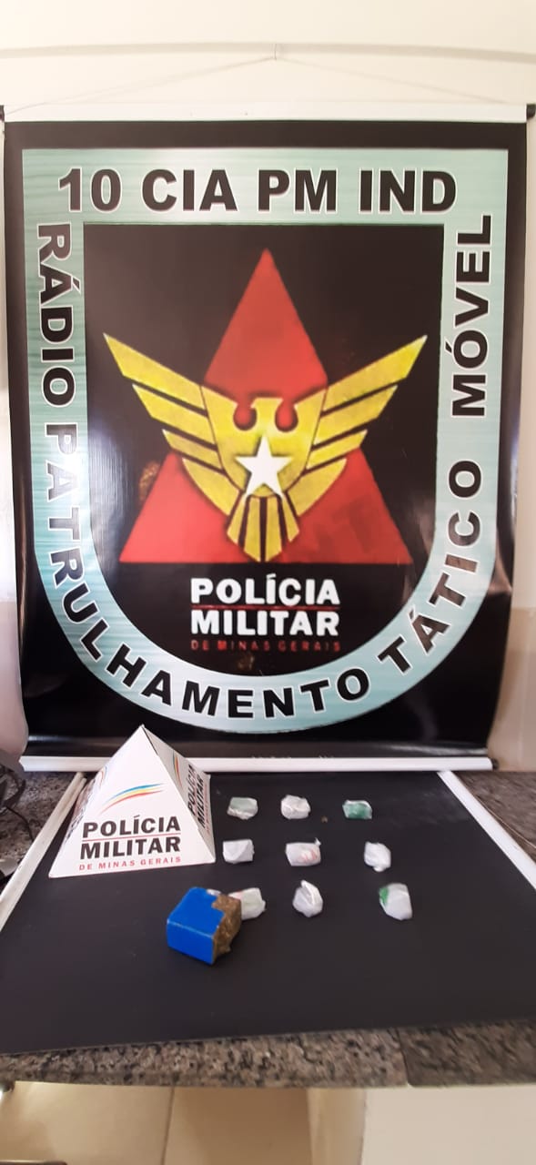 PM apreende drogas no bairro Bom Jesus