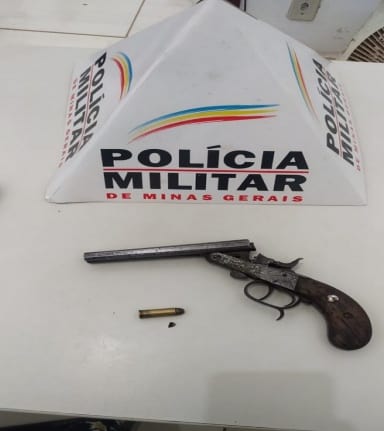 Após perseguição, PM apreende arma na zona rural de Paula Cândido