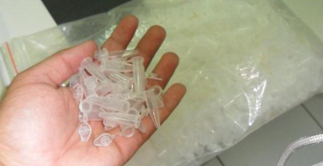 PM apreende pinos usados para colocar drogas no Bom Jesus em Viçosa