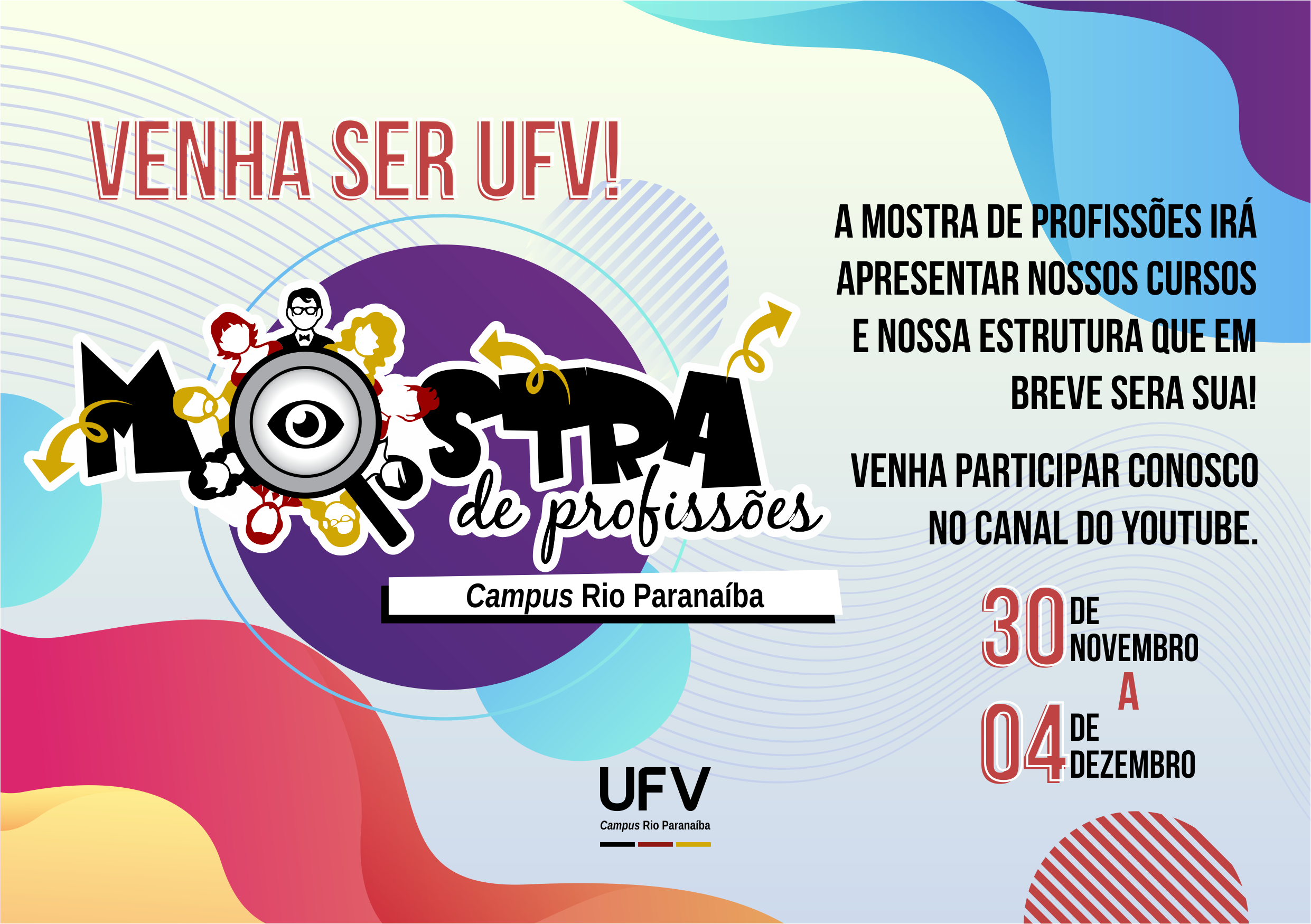 UFV realiza Mostra de Profissões Virtual