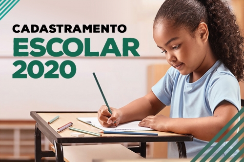 Inscrição no cadastro escolar 2021 termina na próxima semana
