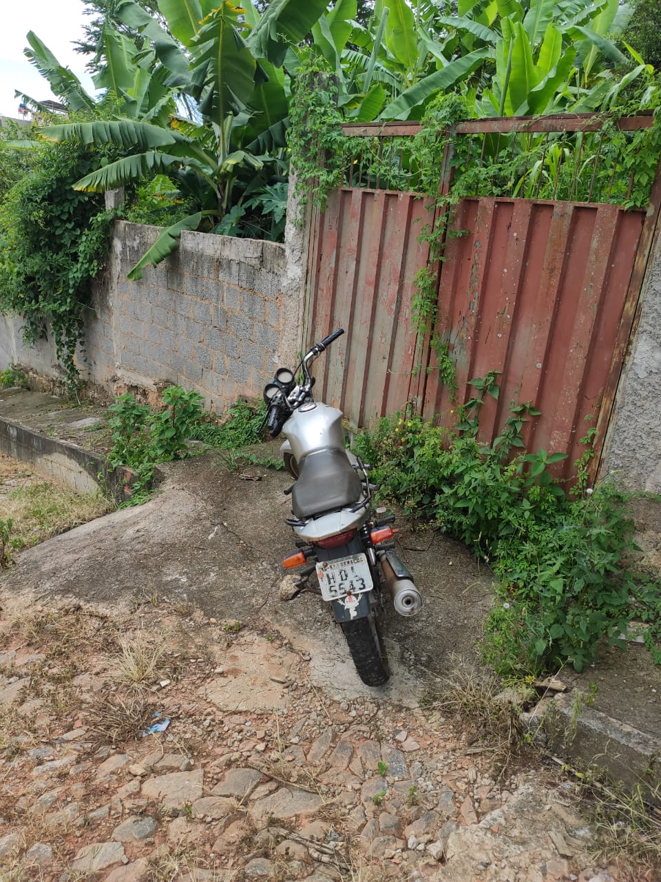 Motocicleta roubada em Coimbra localizada em Viçosa