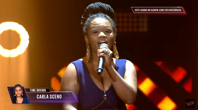 Viçosense Carla Sceno vence batalha e avança para semifinal do The Voice Brasil