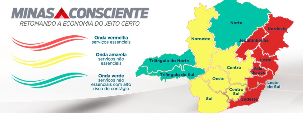Oito microrregiões da Zona da Mata e Vertentes têm alterações na atualização semanal do Minas Consciente