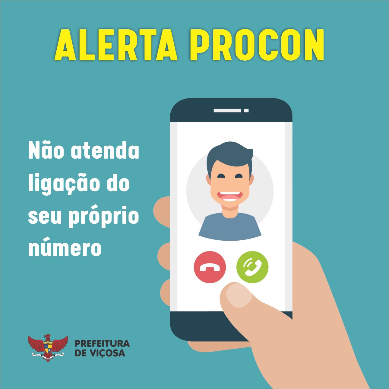 Procon de Viçosa alerta sobre ligações telefônicas