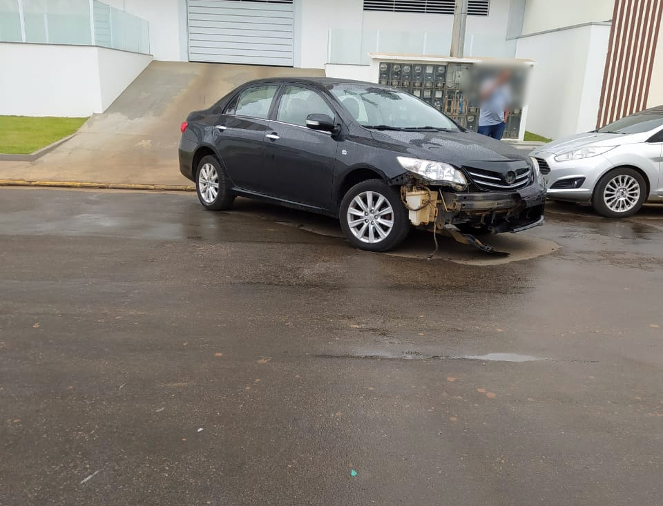 Acidente entre carro e moto no Vau Açu, em dezembro, vira caso de polícia