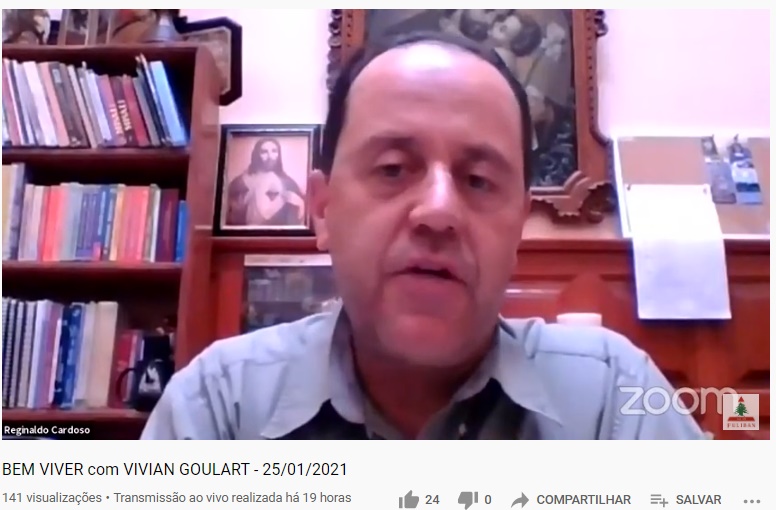 Canal da Fuliban faz live com Reginaldo Cardoso