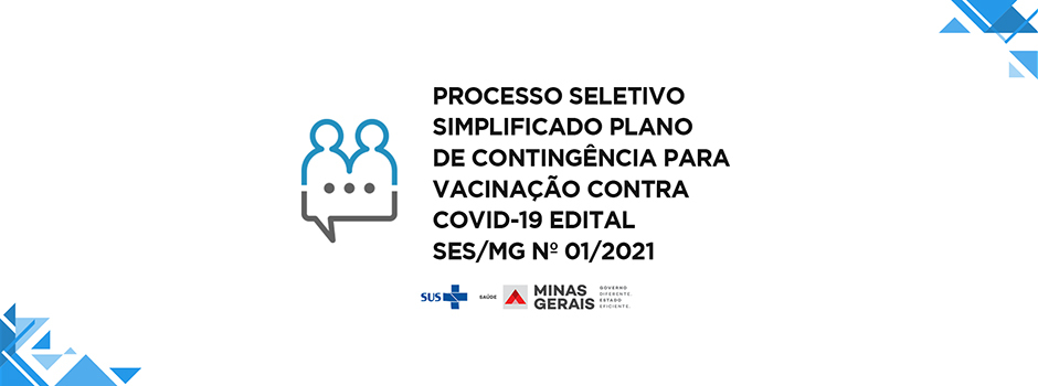 Aberto processo seletivo para atuação na campanha de vacinação contra covid-19