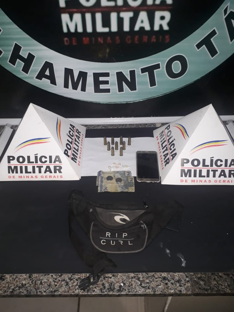 Homem preso no Santo Antônio por tráfico de drogas e porte ilegal de munições