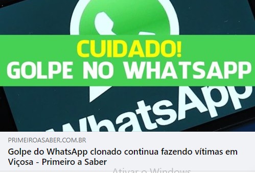 Golpes continuam “colecionando” vítimas em Viçosa