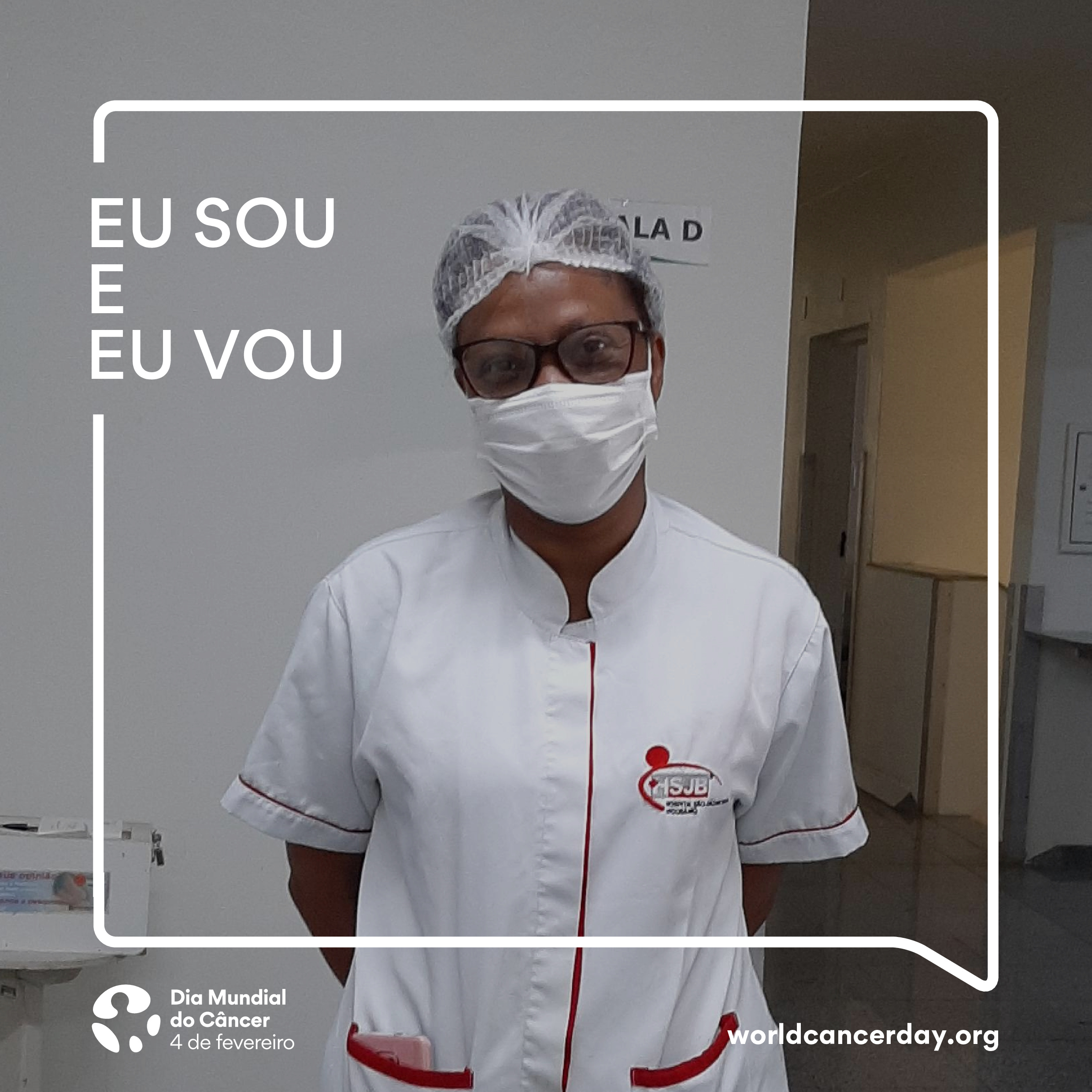 Hospital São João Batista participa da campanha 2021 do dia mundial do câncer