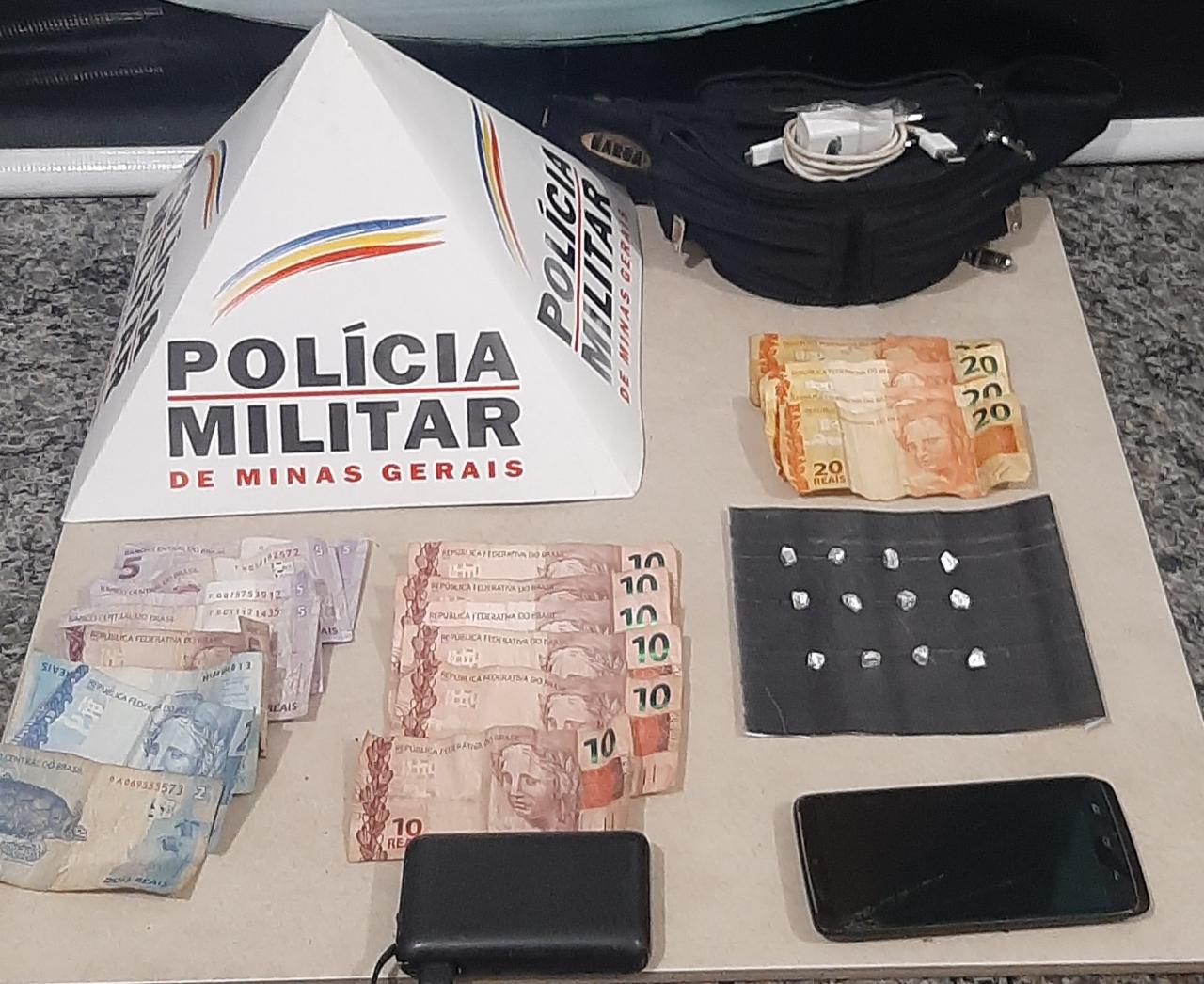 Homem preso por tráfico de drogas no bairro União