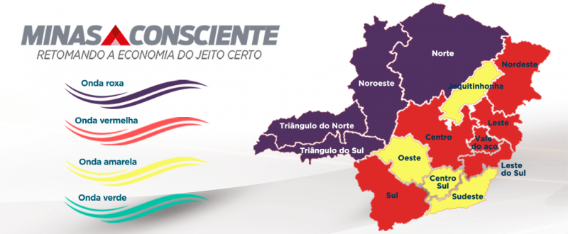 Veja aqui as restrições da Onda Roxa do Minas Consciente que será implantada em Viçosa na próxima terça-feira, 9