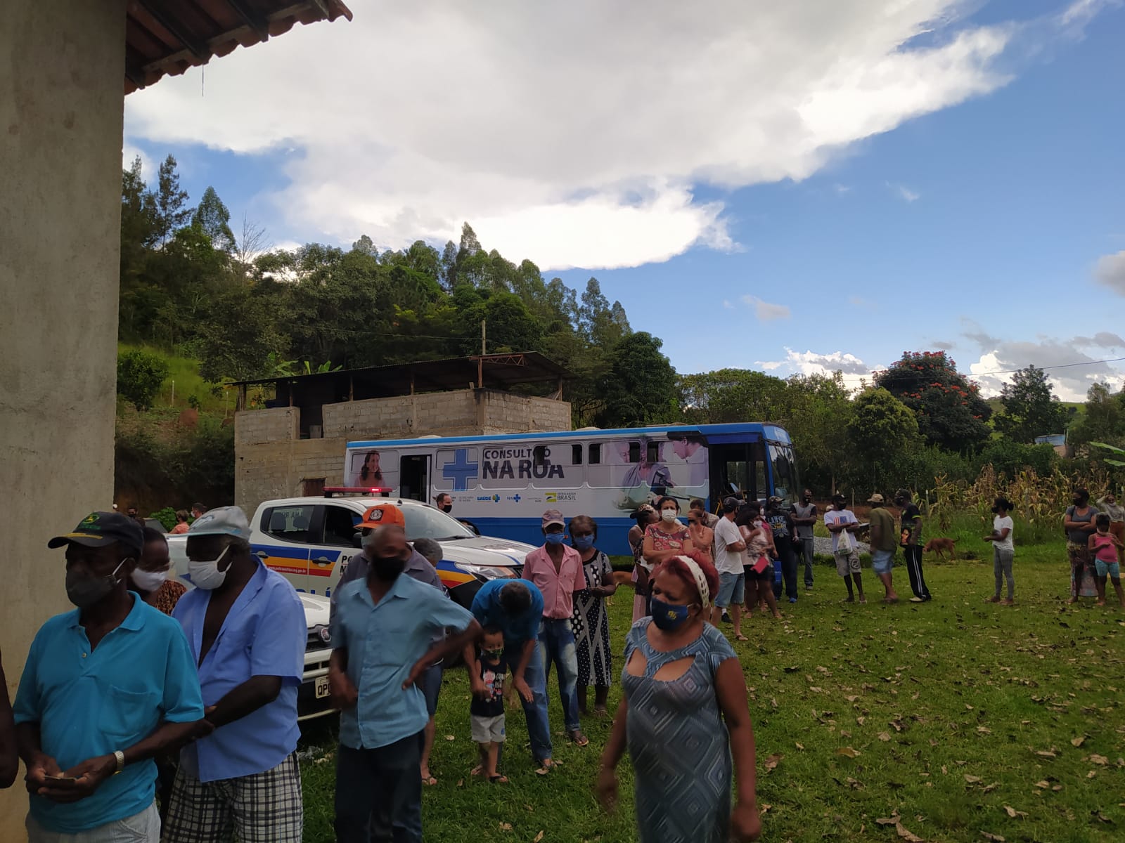 Comunidade quilombola vacinada em Viçosa