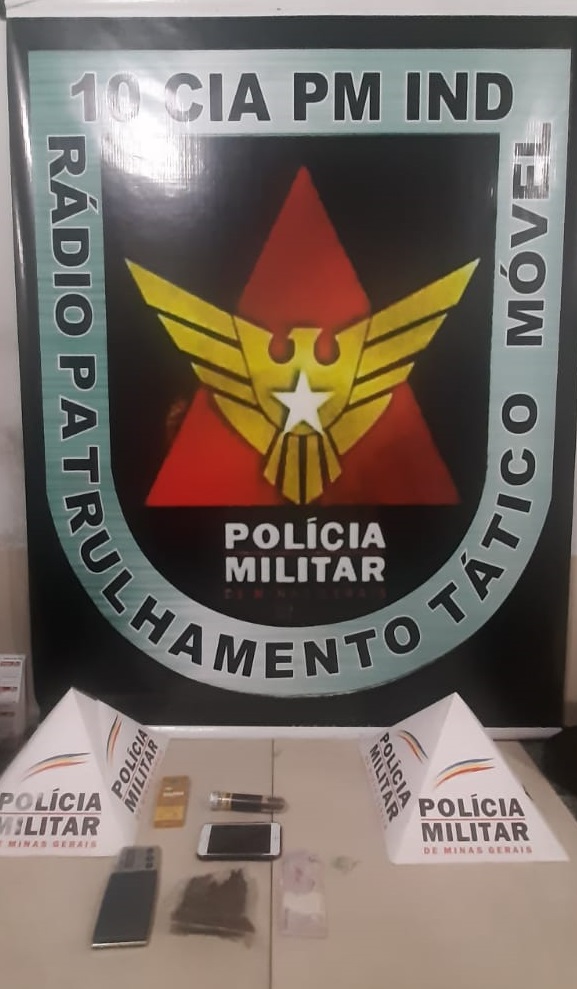 Homem preso com drogas no Santo Antônio