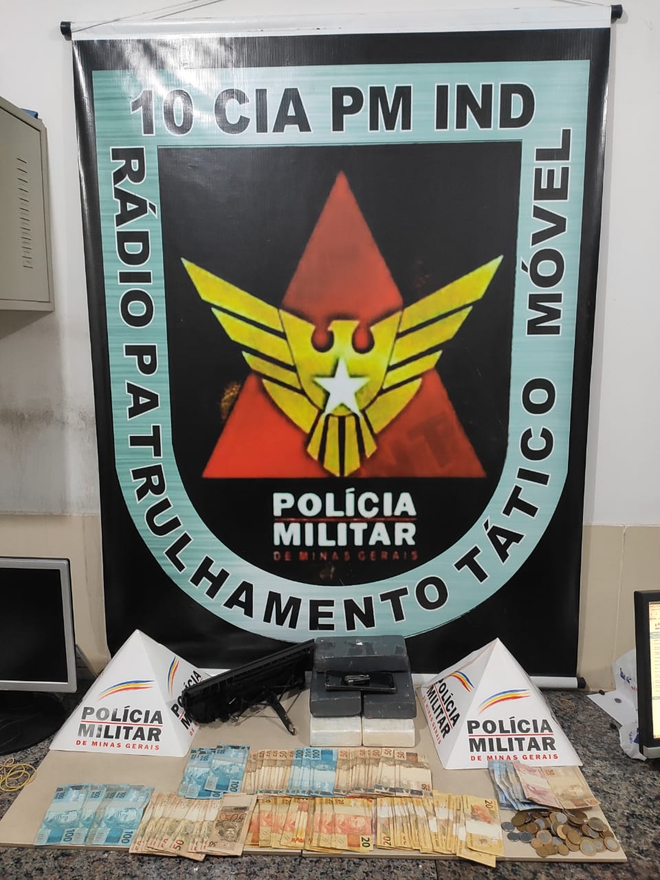 Homem preso no centro de Viçosa por tráfico de drogas