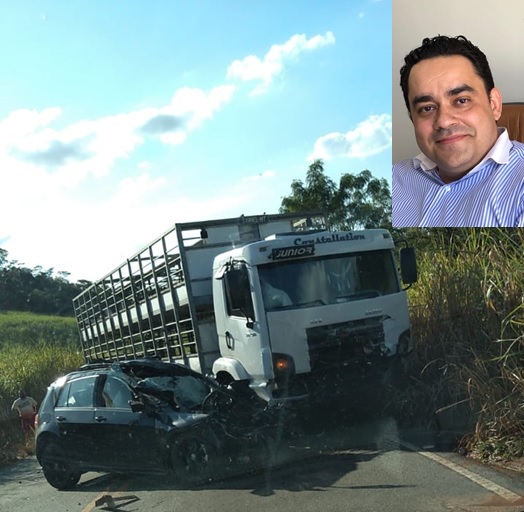 Médico de Viçosa e Jequeri morre em acidente na rodovia MG-265