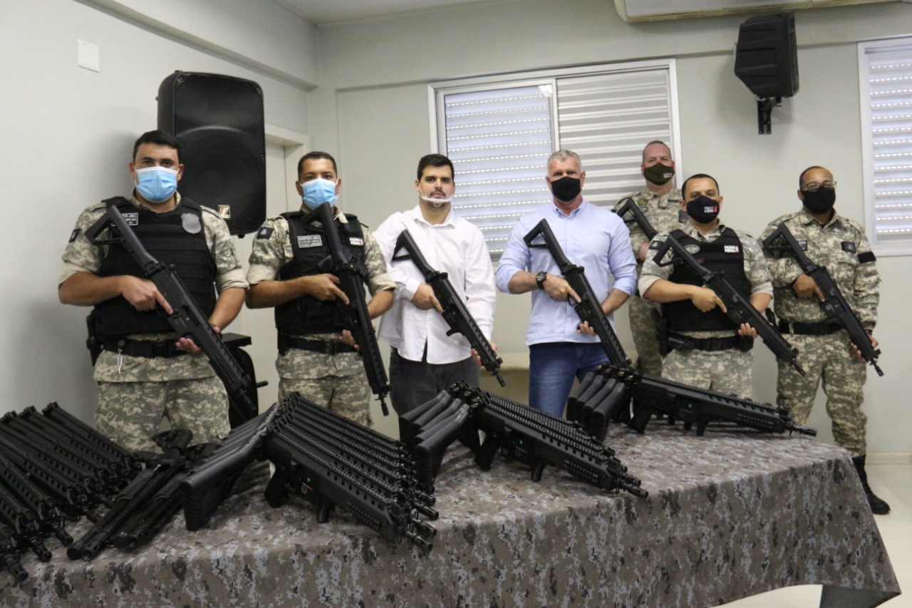 Unidades prisionais recebem armas por meio de verba parlamentar. Presídio de Viçosa não foi contemplado