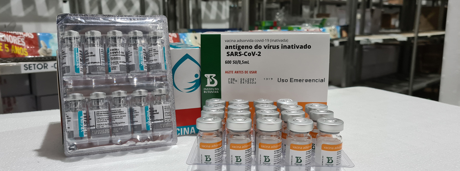 Minas recebe 630.550 doses de vacinas contra a covid-19