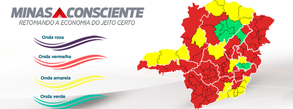 Micro de Viçosa e Ubá regridem para a Onda Vermelha do Minas Consciente