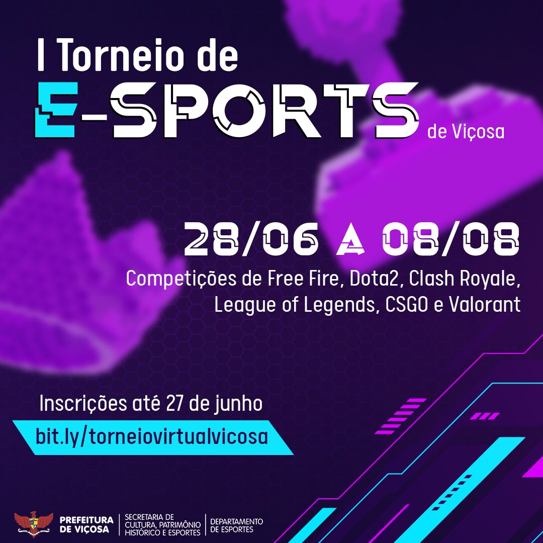 Prefeitura lança torneio municipal de E-sports