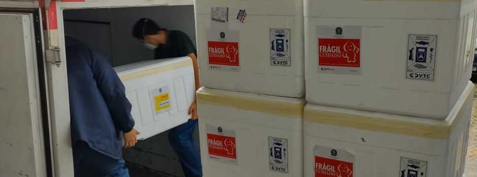 Minas Gerais: estado distribui mais 867.010 doses de vacinas contra a covid-19 as regionais de saúde