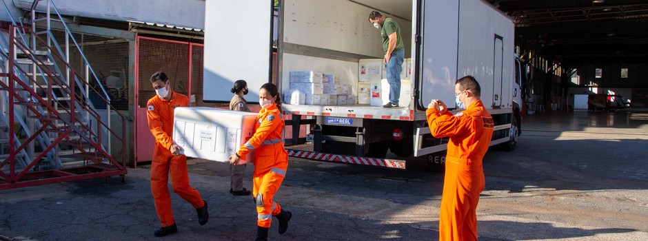 Unidades regionais de saúdes recebem a 43ª remessa de vacinas contra Covid-19