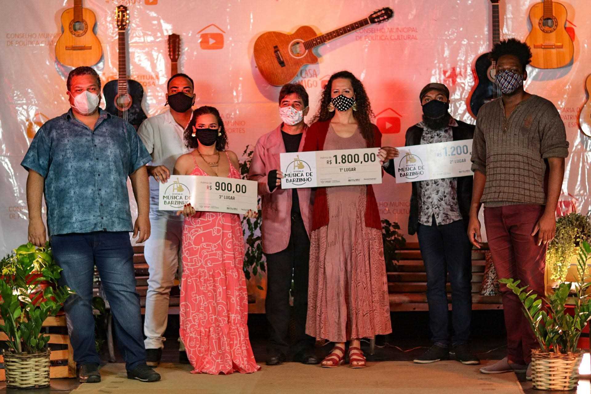 Em Viçosa, Festival de Música de Barzinho premia vencedores