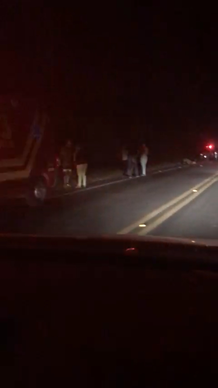 Acidente com vítima fatal próximo ao trevo da reciclagem em Viçosa