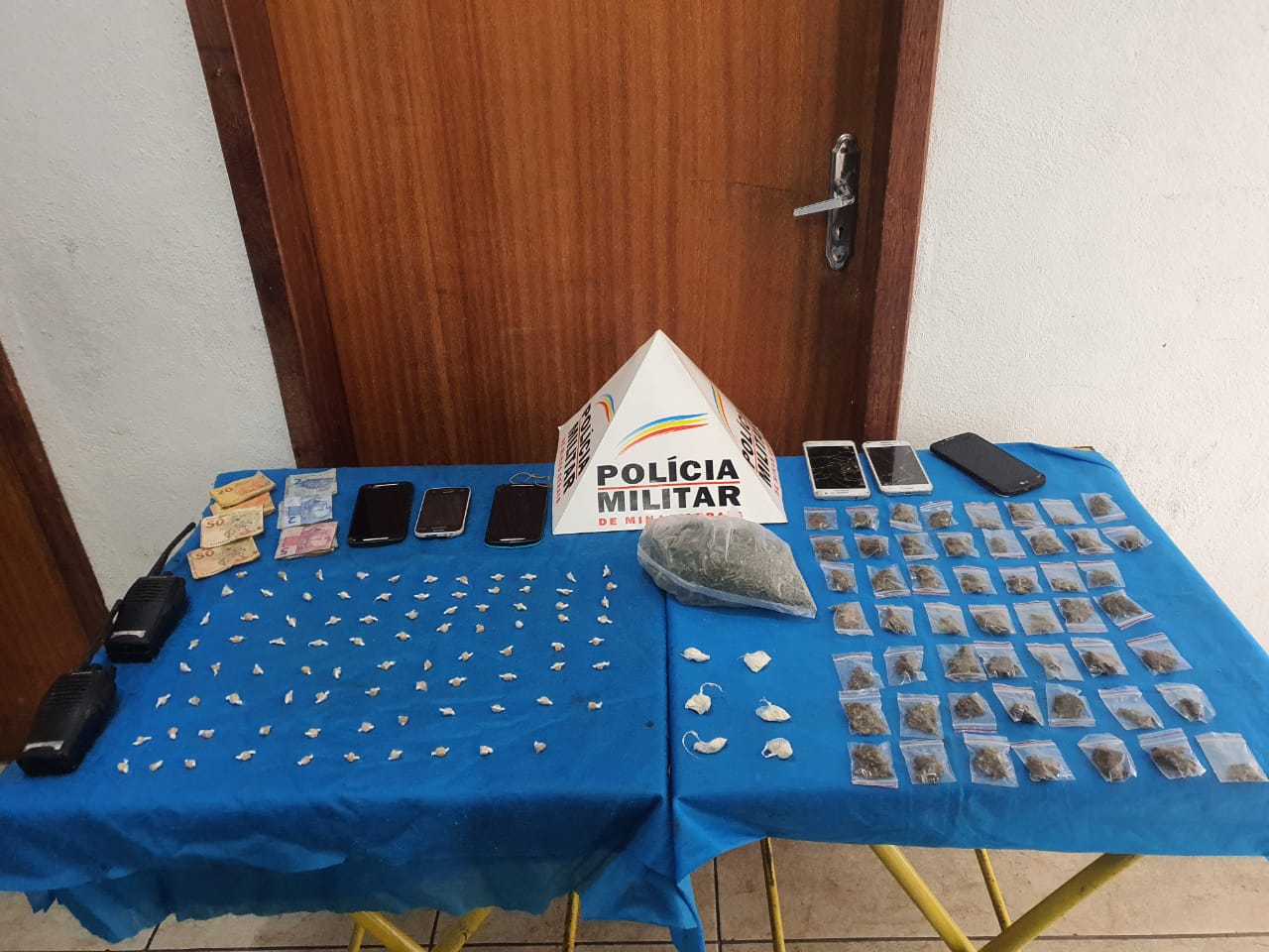 Homem é preso por tráfico de drogas