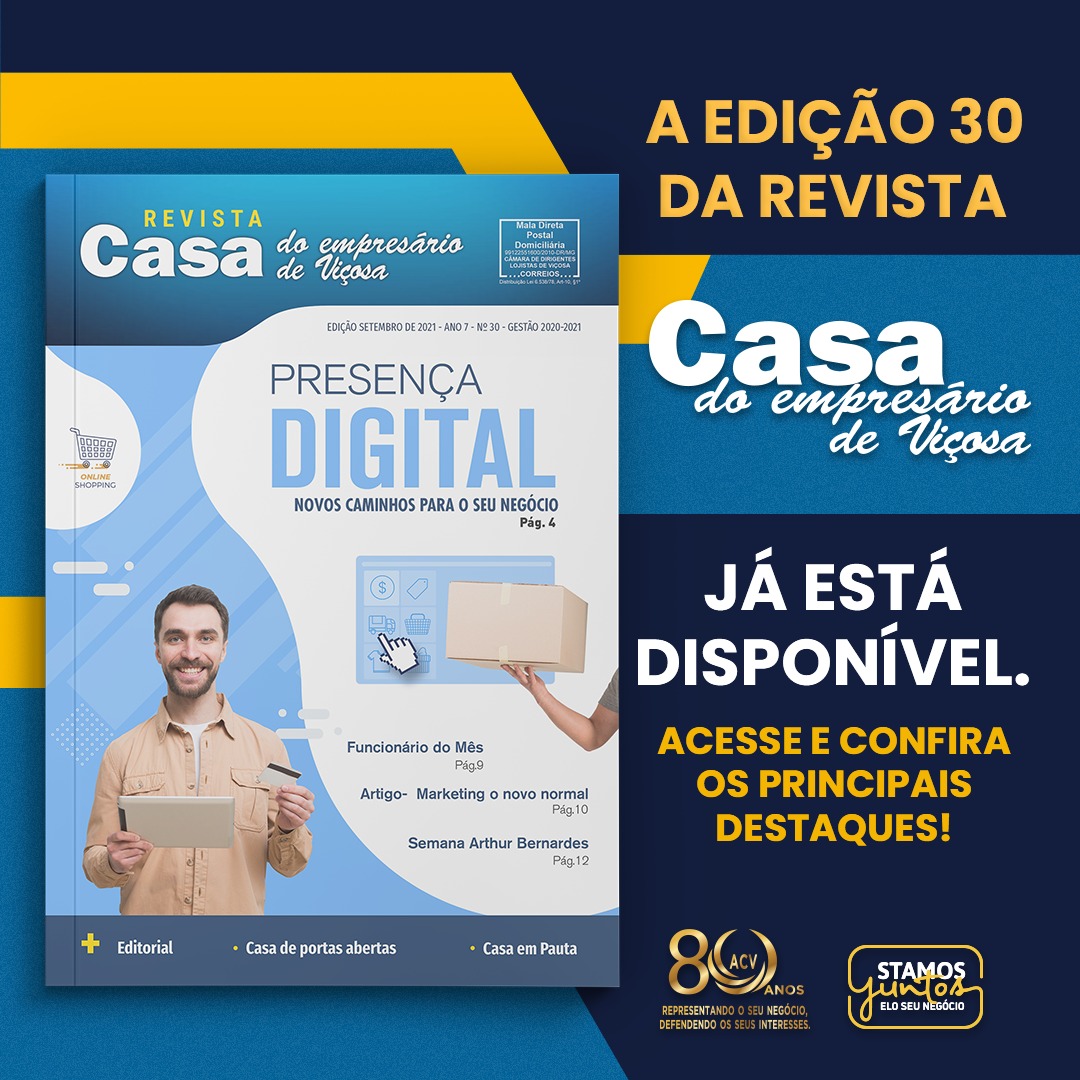 Revista Casa do Empresário publica sua 30ª edição