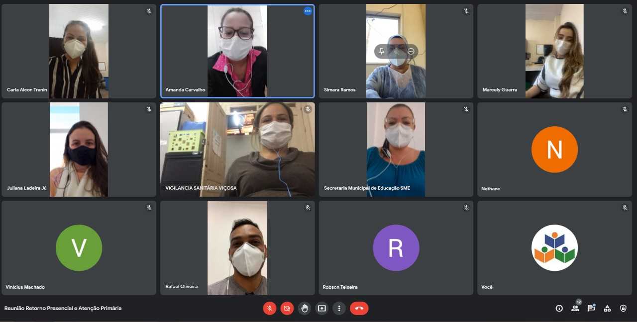 Secretarias de Educação e de Saúde alinham ações para volta às aulas presenciais