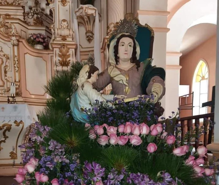 Paróquia de Sant’Ana em Guaraciaba instituiu a Medalha Rosas de Sant’Ana