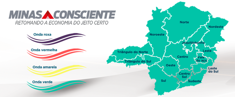 Minas Consciente: 500 cidades mineiras não registram mortes por coronavírus há um mês