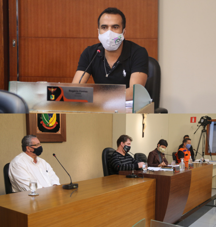 O secretário de Obras e o Chefe da Devesa Civil de Viçosa deram esclarecimentos aos vereadores na câmara