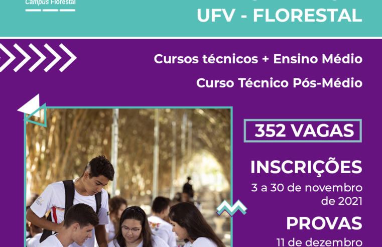UFV: inscrições para exame de seleção da Cedaf terminam no próximo dia 30