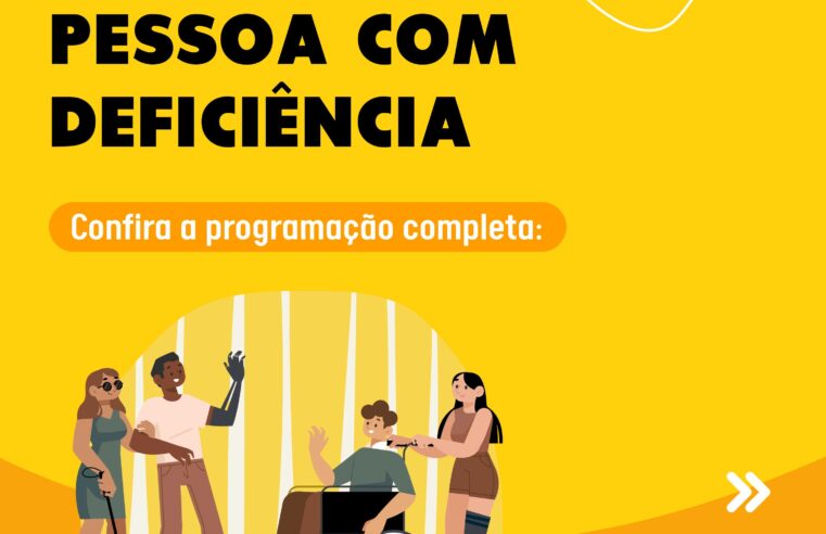 Secretaria de Educação divulga programação da Semana da Pessoa com Deficiência