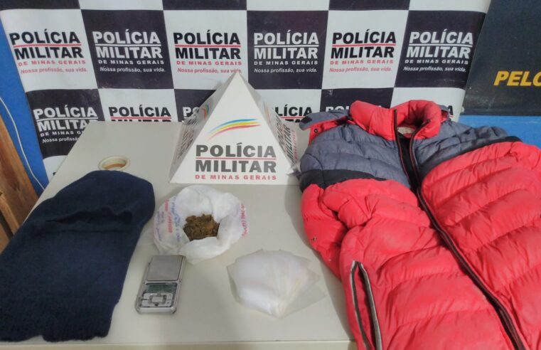 PM de Ponte Nova prende autores por roubo e tráfico de drogas