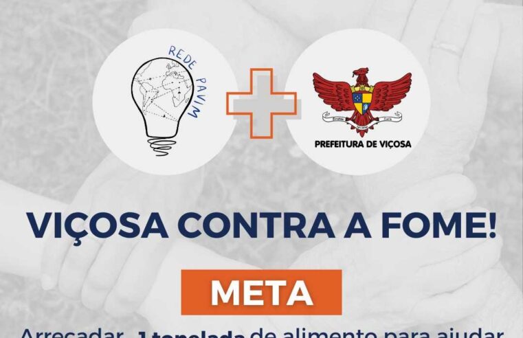 PMV lança ação para arrecadar alimentos para famílias carentes
