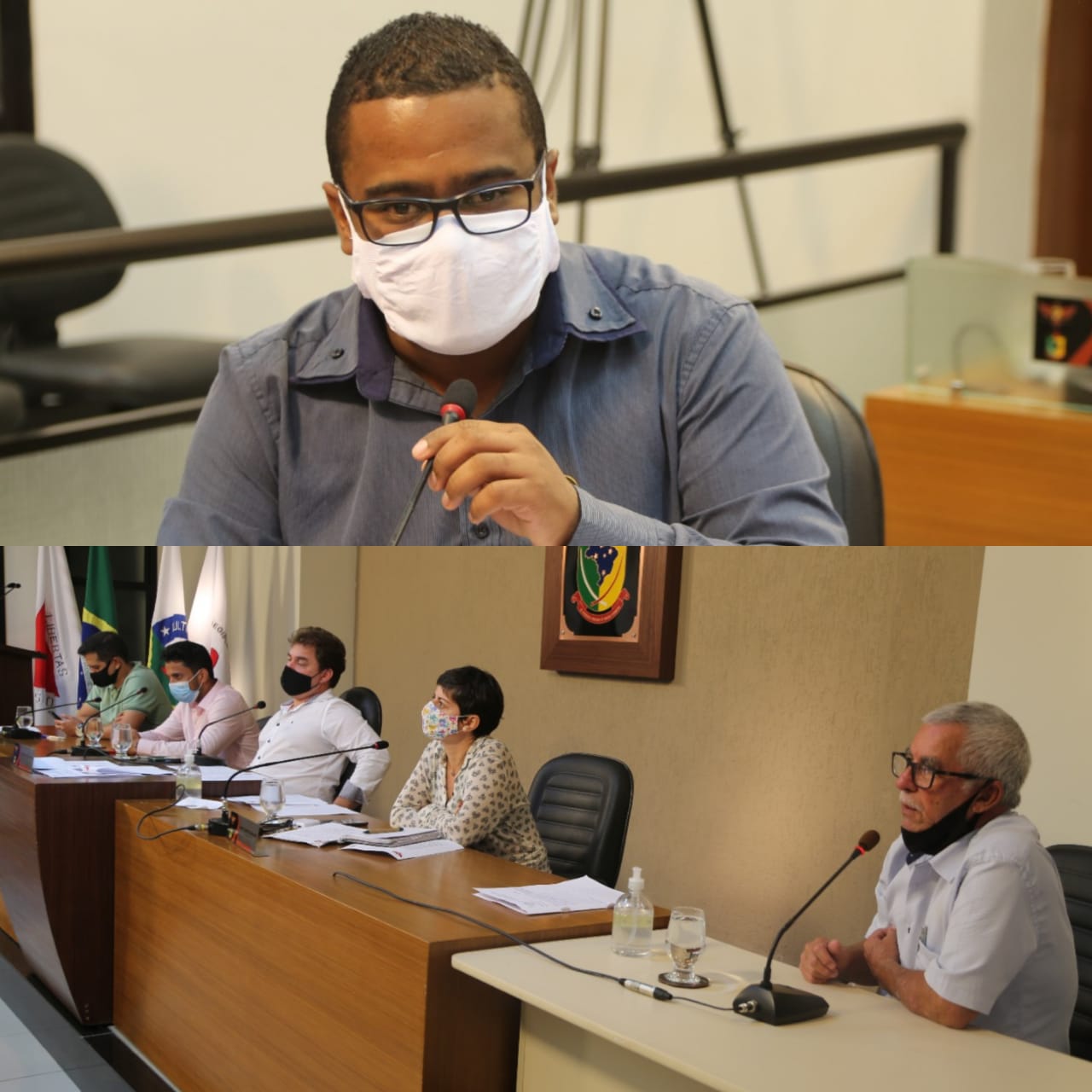 Raimundo Nonato, prefeito de Viçosa presta esclarecimentos na Câmara de Vereadores